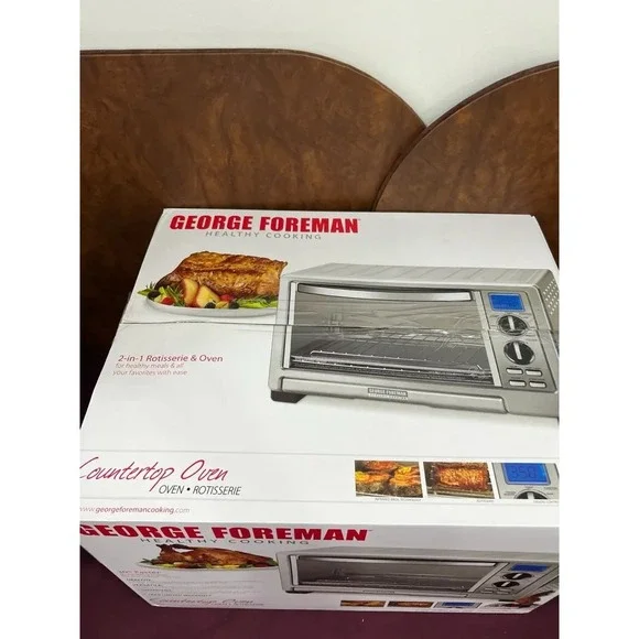 George Foreman Countertop Oven- New In Box - Picture 4 of 6